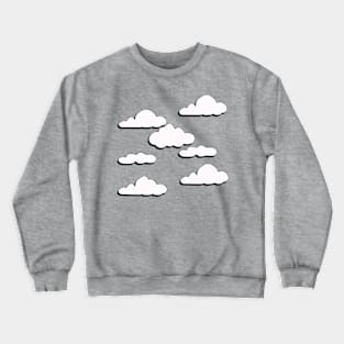 Spring Clouds with Shadows (MD23KD006b) Crewneck Sweatshirt